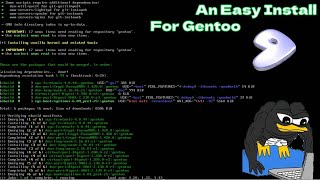 Gentoo An 𝓔𝓪𝓼𝔂 Install [upl. by Arag561]