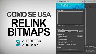 Como usar Relink Bitmaps en 3DsMax [upl. by Andryc876]