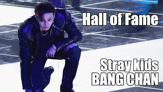 240721 가요대전 위인전 Hall of Fame BANG CHAN Fancam Stray Kids 방찬 직캠 스트레이키즈 [upl. by Asiilanna629]