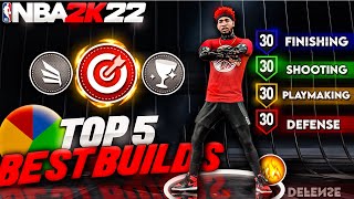 TOP 5 BEST BUILDS IN 2K22 CURRENT GEN AFTER PATCH THE MOST OVERPOWERED BUILDS FOR 2K22 CURRENT GEN [upl. by Marielle]