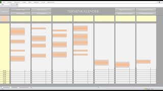 Terminplaner Terminkalender Terminbuch Planungssoftware [upl. by Ydissak]