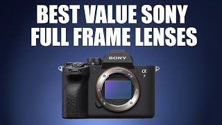 Budget Sony Lenses That Will Blow Your Mind [upl. by Naujak]