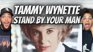 HER VOICE FIRST TIME HEARING Tammy Wynette  Stand By Your Man REACTION [upl. by Euqinahs]