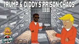 PRISON CHAOS ENSUES When Trump and Diddy Clash [upl. by Felipa444]