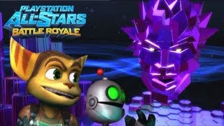 Playstation All Stars Battle Royale Ratchet Arcade Walkthrough Commentary PS3 HD [upl. by Llerrad384]