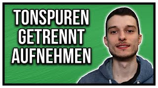 Streamlabs OBS Tonspuren getrennt aufnehmen Audio auf 2 Spuren packen [upl. by Haela]