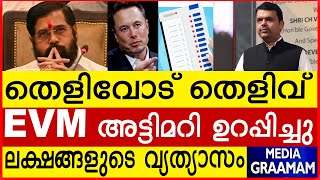 തെളിവോട് തെളിവ് EVM അട്ടിമറി ഉറപ്പിച്ചു ലക്ഷങ്ങളുടെ വ്യത്യാസം [upl. by Irec]