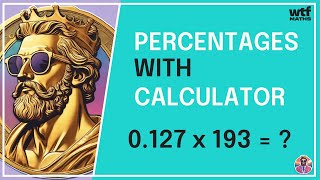 Percentages using calculator [upl. by Nivra747]