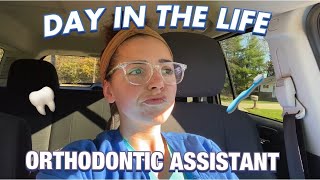 A DAY IN THE LIFE OF A ORTHODONTIC DENTAL ASSISTANT [upl. by Bein411]