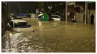 Flooding in Bologna Italy EmiliaRomagna 19102024 [upl. by Burleigh]