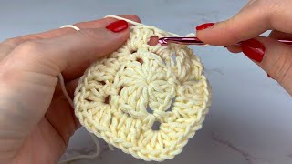 😍 New Continuous Granny Square Super Easy  Rectangle Option [upl. by Aldarcie]