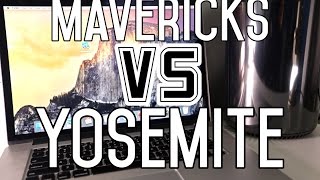 Yosemite VS Mavericks Speed Test Review  Is It Slower [upl. by Kassi]