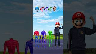 green purple red amp blue siren vs Me correct head matching new game  magical video  viralvfx [upl. by Mersey]