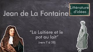 LA FONTAINE Fables La Laitière et le pot au lait Livre  Livre VII fable 9 [upl. by Cynar144]