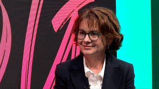 MWC24 Orange’s MariNoëlle Jégo Laveissière on MampA deals and AI in Europe [upl. by Luisa]