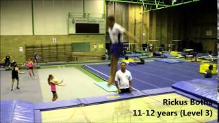 Gymagics Trampoline routines [upl. by Karub]