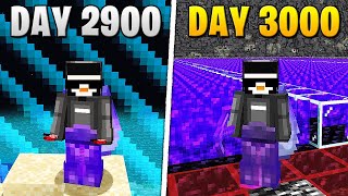 I Survived 3000 Days in HARDCORE Minecraft [upl. by Luar551]