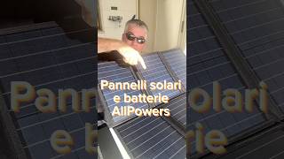 Proviamo i pannelli solari e gli accumulatori AllPowers ☀️ allpowersjapan allpowers energia [upl. by Braden679]