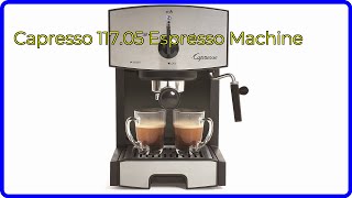 REVIEW 2024 Capresso 11705 Espresso Machine ESSENTIAL details [upl. by Lyda]