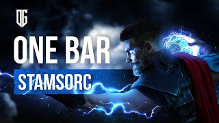 One Bar Stamina Sorcerer  ESO Beginner Build and Guide [upl. by Annaed]