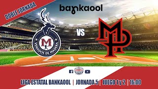 formula59  MINEROS vs VENADOS  JORNADA 5  JUEGO 1  LIGA ESTATAL BANKAOOL [upl. by Rugg689]