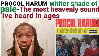 Procol Harum A whiter shade of pale reactionFirst time hearinglike floating on air [upl. by Etteiram255]