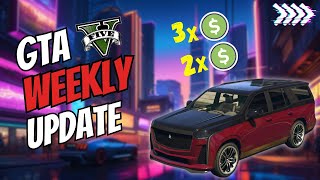 GTA WEEKLY UPDATE  Albany Cavalcade XL TRIPLE MONEY Discounts CARS Prices amp More [upl. by Nylassej]