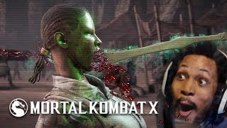 WAIT NO JACQUI YOURE FINISHED  Mortal Kombat X 7 [upl. by Engel]