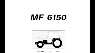 Massey Ferguson 6150  Parts Catalog [upl. by Mill935]