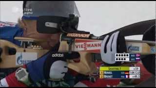 11122010 Biathlon Hochfilzen StaffelRelay Winner DeutschlandGermanyfull [upl. by Laverna617]