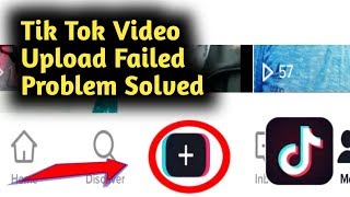 Tik Tok Video Upload Failed Problem Solved [upl. by Touber]