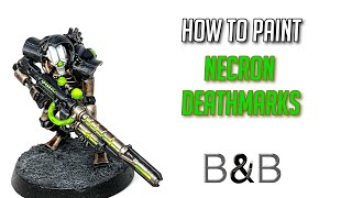 How to paint a Necron Deathmark [upl. by Elfreda]