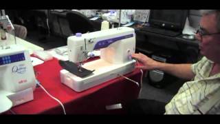 Memphis Sewing Machine Elna 7100 Features [upl. by Kamat]