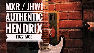 MXR  JHW1 FUZZ FACE Jimi Hendrix [upl. by Stila888]