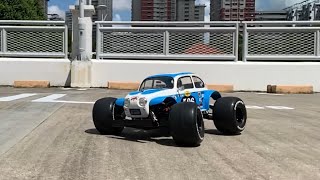 Tamiya Blitzer Beetle Road Scorching RC Fun [upl. by Venterea]