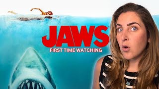 First time watching JAWS Im scared [upl. by Grannia689]