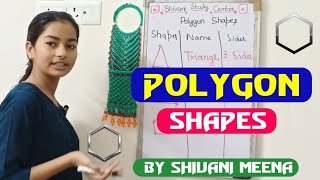 Polygon shapes  Shivani study centre [upl. by Yramanna]