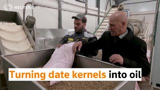 Algerian man turns date kernels into oil [upl. by Farny]