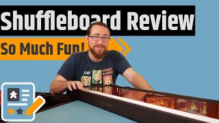 Shuffleboard Review  Move Over Crokinole This Game Is Beyond Addictive I Still Love Crokinole [upl. by Lek597]