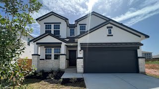 Nathan plan with Saratoga Homes  Full Walk Through  Morningstar Georgetown [upl. by Yvel311]