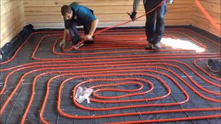 Underfloor Heating Installation [upl. by Stu]