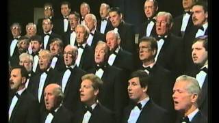 Treorchy Male Choir singing quotTydi a Roddaistquot on S4Cs quotCanwn Moliannwnquot in 1990 [upl. by Herriott]