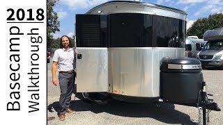 Walk Through 2018 Airstream Basecamp 16NB Light Weight Small Camping Adventure Trailer [upl. by Hassi]