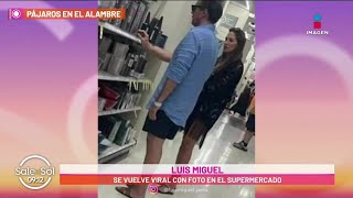 FOTO Luis Miguel reaparece en fachas haciendo compras en el supermercado  Sale el Sol [upl. by Navap]