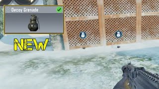 New Decoy Grenade experiment in COD Mobile  Call of Duty Mobile [upl. by Yenttihw368]