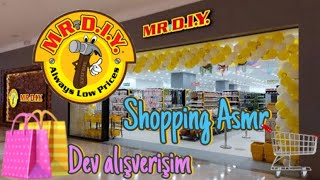 Mr DIY Shopping Asmr Alışverişim Relaxing No Music Satisfying 5 Minute Cratfs Life Hack How to Make [upl. by Ayekim]