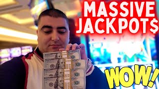 I Put 25000 In Lock It Link Slot amp Won MASSIVE HANDPAY JACKPOTS [upl. by Asiel]