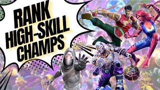 CHAMPS that make you a HIGH SKILL PLAYER [upl. by Joana]