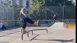 Skating a YShaped Rail [upl. by Vel]