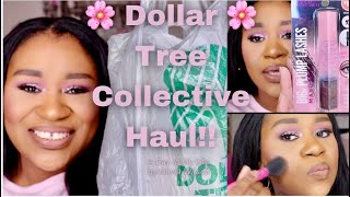 🎃 Vlogtober Ep1 Dollar Tree Haul makeup pinkaesthetic pinkcosmetics fallvlog autumn girl [upl. by Aeht]